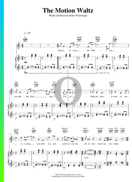 The Motion Waltz Sheet Music
