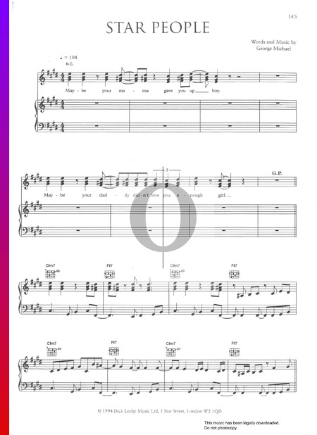 Star People Sheet Music