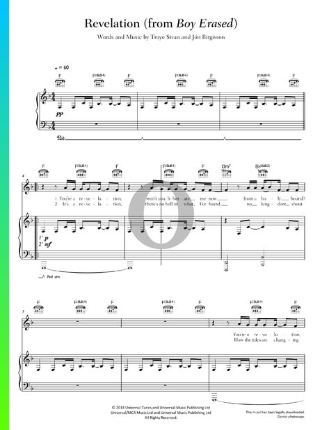 Revelation Sheet Music