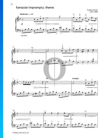 Fantaisie Impromptu C-sharp Minor, Op. post. 66 Sheet Music