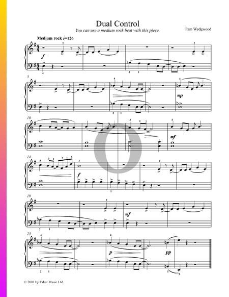 Dual Control Sheet Music