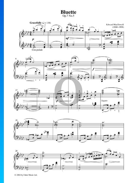 Bluette, Op. 7 n.º 5