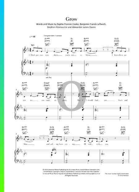Grow Sheet Music