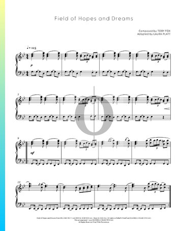 Field Of Hopes And Dreams Sheet Music