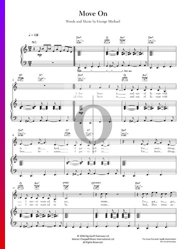 Move On Sheet Music