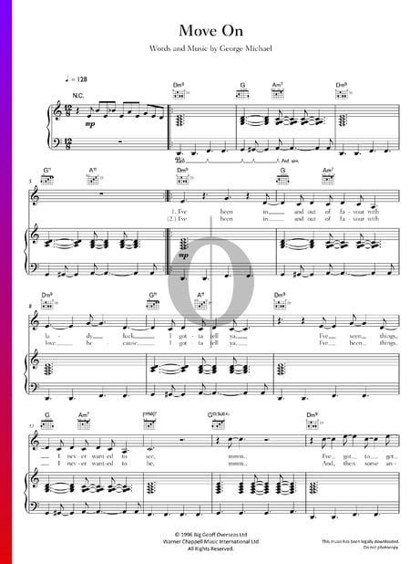 Move On Sheet Music