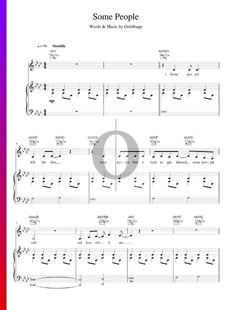 Some People Sheet Music