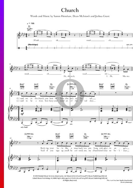 Church Sheet Music