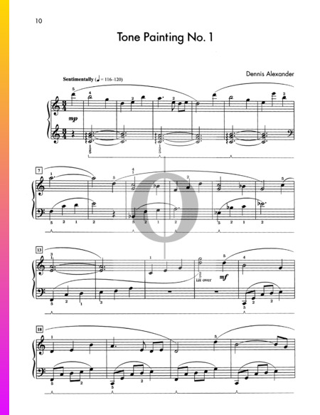 Tone Painting No. 1 Sheet Music