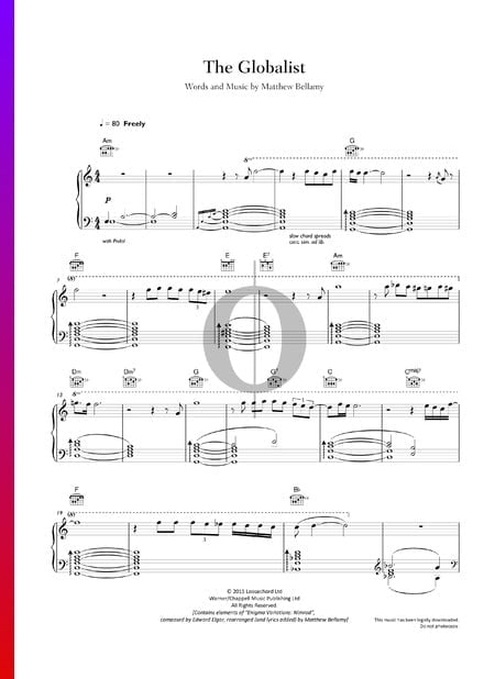 The Globalist Sheet Music