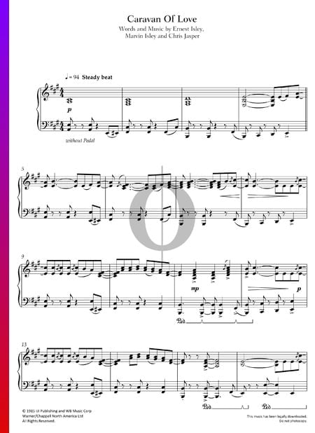 Caravan Of Love Musik-Noten
