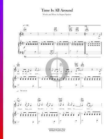 Time Is All Around Sheet Music
