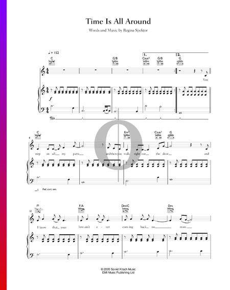 Time Is All Around Sheet Music
