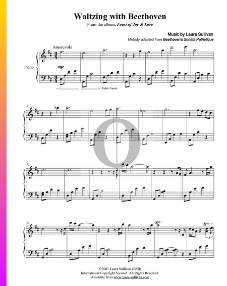 Waltzing With Beethoven Musik-Noten