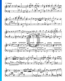 Concerto en Sol mineur, BWV 983: 2. Adagio