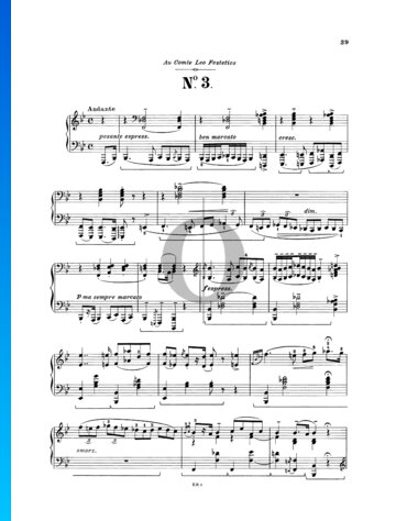 Ungarische Rhapsodie Nr. 3, S.244/3 Musik-Noten