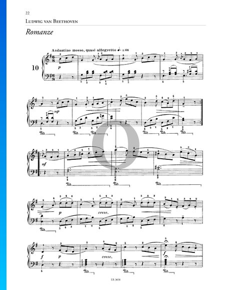 Sonatina No. 1 in G Major - II. Romanze