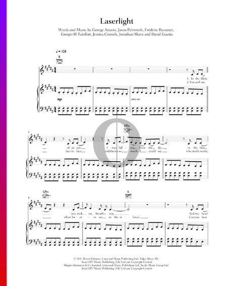 Laserlight Sheet Music