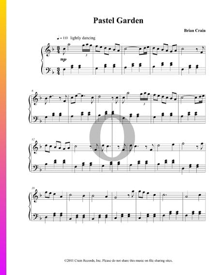 Pastel Garden Sheet Music