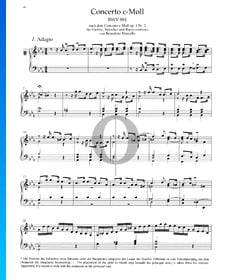 Concerto in C Minor, BWV 981: 1. Adagio
