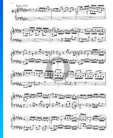 Fuge 3 Cis-Dur, BWV 848