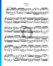 Partita 3, BWV 827: 1. Fantasia