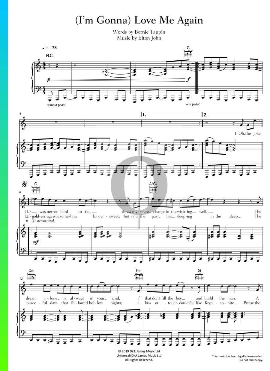 i-m-gonna-love-me-again-sheet-music-from-rocketman-by-elton-john