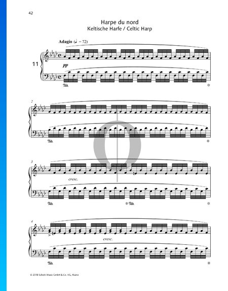 Celtic Harp, Op. 105 No. 11