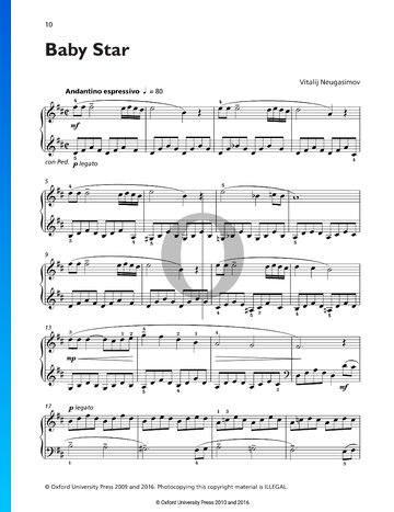 Baby Star Partitura