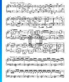 Variaciones Goldberg, BWV 988: Variación 4. a 1 clave