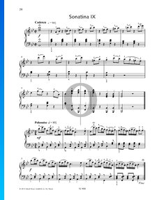 Sonatine in B-Dur, Op. 41 Nr. 9