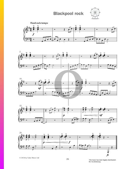 Blackpool Rock Sheet Music