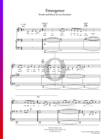 Emergence Musik-Noten