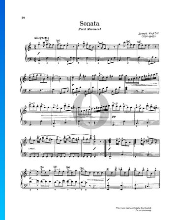 Sonata (First Movement) Partitura