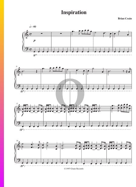 Inspiration Musik-Noten