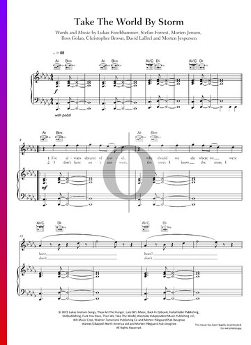Take The World By Storm Sheet Music