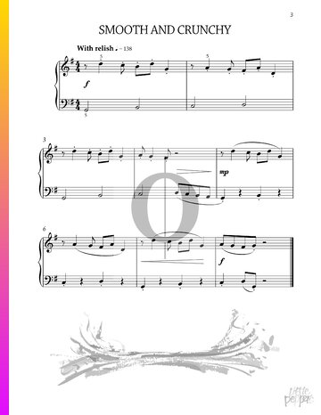 Smooth and crunchy Sheet Music