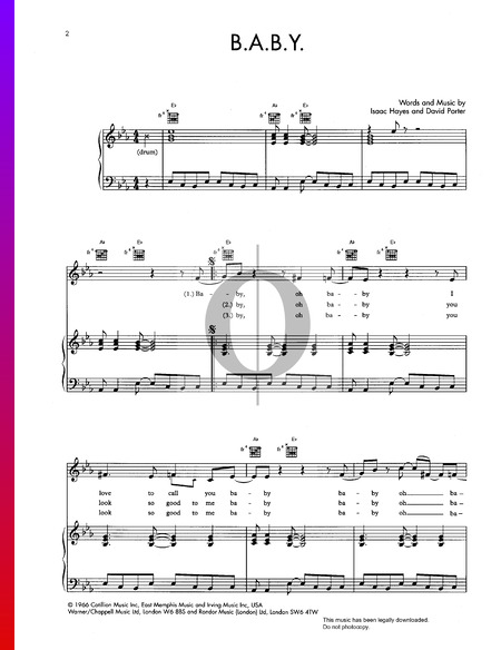 B-A-B-Y Sheet Music