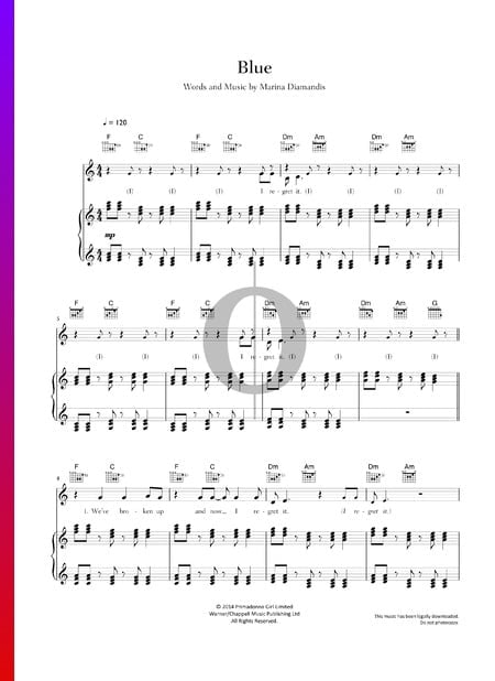 Blue Musik-Noten