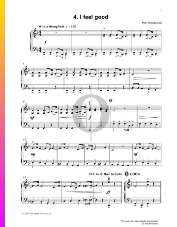 I Feel Good Sheet Music