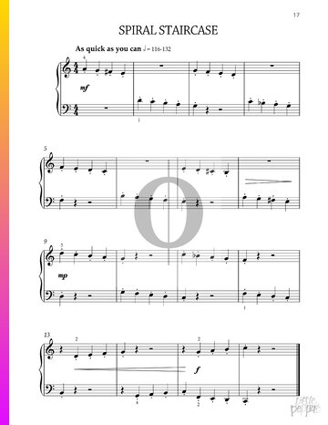 Spiral Staircase Sheet Music