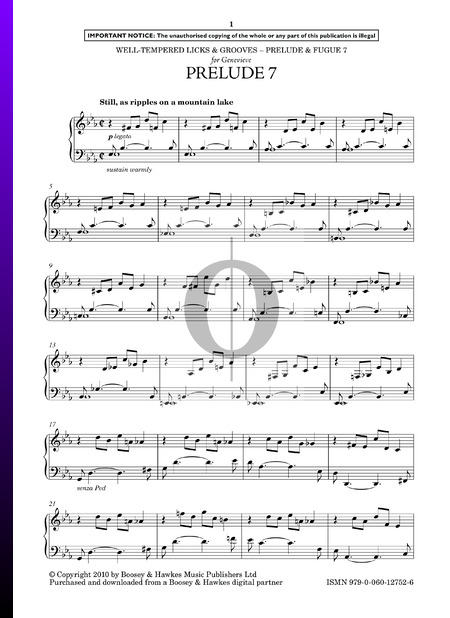 Prelude and Fugue 7 in E-flat Major