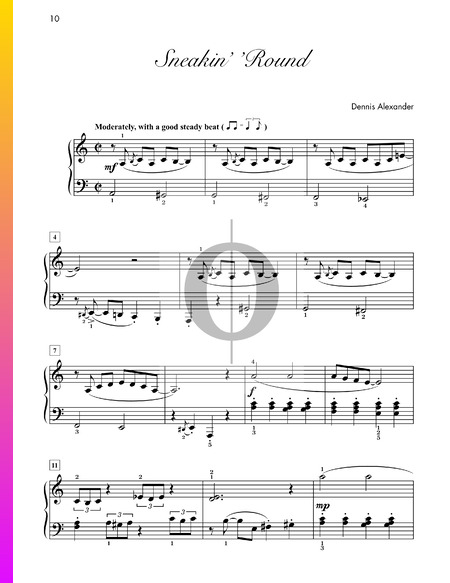 Sneakin' Round Sheet Music