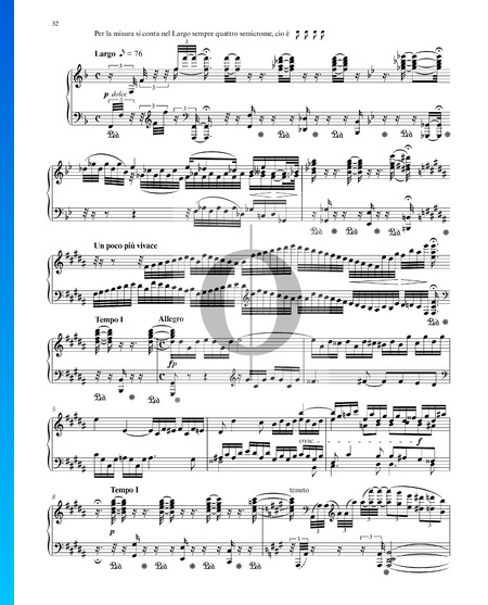 Sonate B-Dur, Op. 106 Nr. 29 (Hammerklavier): 4. Largo