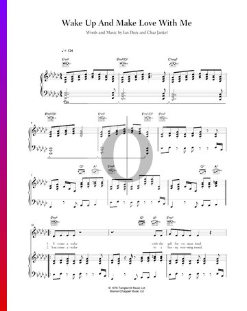 Wake Up And Make Love With Me Sheet Music