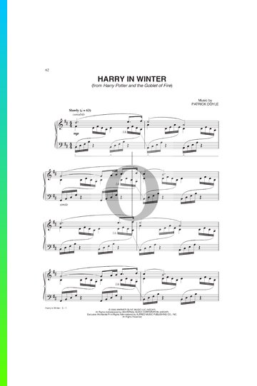 Harry In Winter Sheet Music