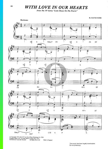With Love In Our Hearts Sheet Music