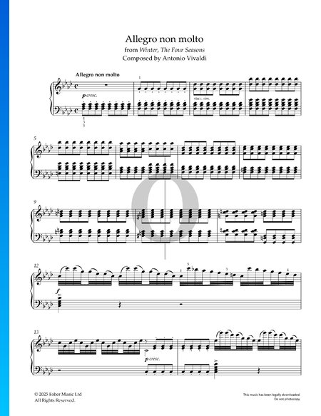 L’Inverno – Der Winter, Op. 8, RV 297: 1. Allegro non molto