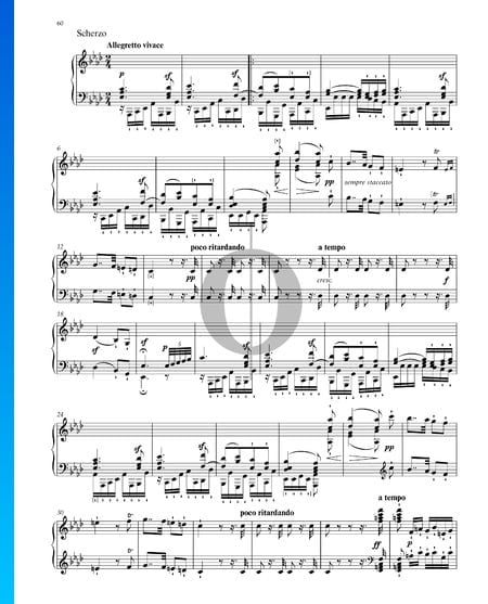 Sonata en mi bemol mayor, Op. 31 n.º 3: 2. Scherzo