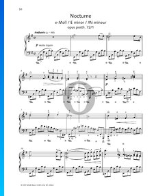 Nocturne in E Minor, Op. posth. 72 No. 1